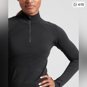 NWT Athleta Momentum 1/2 Zip Top